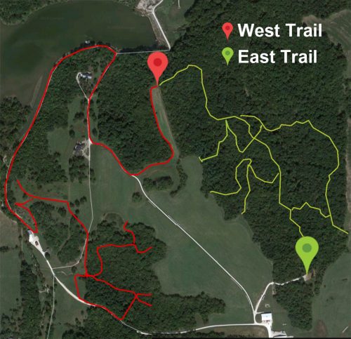 East and West Trail Maps